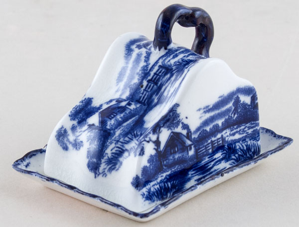 Miniature Cheese Dish c1910
